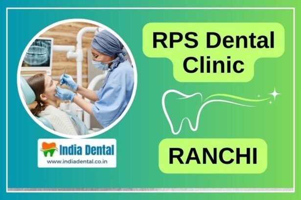 RPS Dental Clinic Ranchi – India Dental directory listing featuring a dentist treating a patient